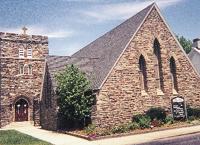 The beautiful Christ United Methodist Church was built in 1922 by Italian stone masons. It is one of six churches on the island.