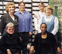 County Clerk of Court Gwynne Chatham and her staff 