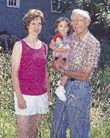 W.T. "Bill" Bear, Judy Delp, daughter Mary Porter Delp